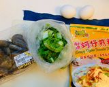 蝦仁雞蛋煎的食譜步驟1照片