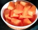 स्पाइसी  पपाया  साॅस(Spicy papaya sauce recipe in Hindi) रेसिपी चरण 1 फोटो