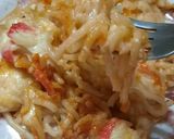 Foto del paso 8 de la receta: Fideos con Kanikama al horno