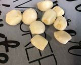 Une image de l'étape 7 de Éventail d'aubergine au jambon tomate et mozzarella.