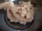 Dendeng ayam pedas manis.