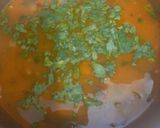 A picture of step 5 of Tomato Sindhi kadhi.