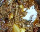 A picture of step 3 of Sindhi Biryani.