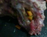 Foto del paso 5 de la receta: Colita de cuadril mechada con papitas noisette