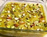 A picture of step 7 of Sev barfi.