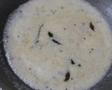 A picture of step 4 of Palak kofta kadhi.