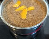 A picture of step 1 of All-Saints Sweet Anise Pudding ("Gachas dulces de anís").