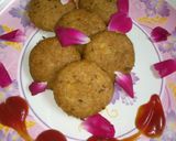 A picture of step 5 of Rice tikki.