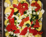 Foto del paso 5 de la receta: Merluza al horno gratinada