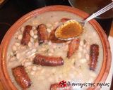 Φωτογραφία βήματος 21 της συνταγής Cassoulet. Το ραγού με τη λαμπρή συνοδεία: Φασόλια και λουκάνικα