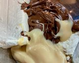 A picture of step 3 of Nutella Cheesecake.