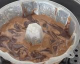 Foto langkah ke 5 dari resep Bolu Kopi Kukus, hanya 2 telur, tanpa SP.