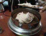 A picture of step 6 of Eggless Choco Forest Cake.