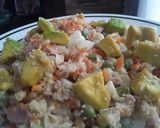 Foto del paso 8 de la receta: Ensalada rusa a mi manera... 🥙🥗🥚🍳🧀🥓🥕🥑🥗🥙