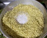 Hình bước làm 2 của món Xôi Cốm Sen Dừa
