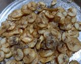 A picture of step 4 of Nendran banana chips.