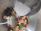 Opor Udang buncis putren