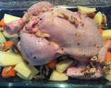 Foto del paso 6 de la receta Pollo relleno para Navidad con nueces y ciruelas