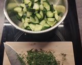 Foto langkah ke 1 dari resep Gurkensalat (Acar ketimun).