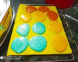 A picture of step 6 of Colorful French Macarons.