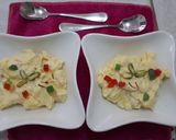 કેસર, પિસ્તા ટુટી ફ્રુટી મઠો (Kesar Pista Tutti Frutti Matho Recipe In Gujarati) રેસીપી સ્ટેપ5ફોટો