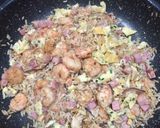 Une image de l'étape 3 de Riz cantonais aux crevettes.