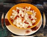 A picture of step 6 of Shabudana chivda / Sago Chivda.
