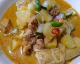 Foto langkah ke 4 dari resep Roti Jala Kuah Kari.
