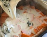 Rakott édesburgonya - dauphinoise recept fázis 2 fotója