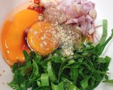 รูปขั้นตอนการทำที่ 1 ของ ไข่เจียวใบเหลียง