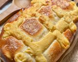 Foto del paso 5 de la receta: Coca Brioche de Crema en Freidora de Aire