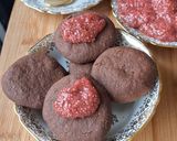 Une image de l'étape 3 de Sablés au chocolat et sa confiture aux fraises 🍓.