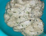 A picture of step 1 of Aloo palak paratha.