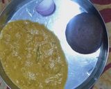 A picture of step 3 of Tomato Bajji.