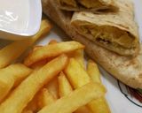 A picture of step 11 of Chicken Shawarma with Saj Bread.