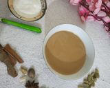 A picture of step 5 of Irani chai recipe.