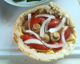 Foto del paso 2 de la receta: Pan/pizza vegetal y mixta
