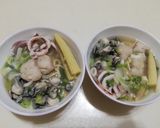 海鮮麵的食譜步驟3照片