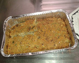 Foto del paso 5 de la receta: Torta de pescado seco con berenjena a la juliana