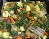 A picture of step 3 of Grilled Lamb with khalta Rice.