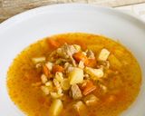 Gulyásleves recept fázis 3 fotója