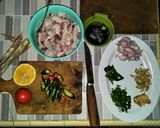 Foto langkah ke 2 dari resep Cumi bumbu hitam.