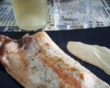 Foto del paso 8 de la receta Lubina salvaje a la plancha con mayonesa de perejil
