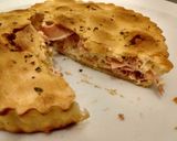 Foto del paso 6 de la receta: Tarta de jamón y queso 🍥