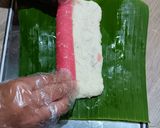 Foto langkah ke 5 dari resep Singkong gulung merah putih.