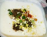 A picture of step 2 of Instant Masala Uttapam: With the Leftover Rice & Veggies.