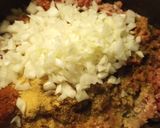A picture of step 1 of Meat Sauce for Hotdogs and Nachos.