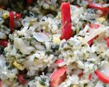 Foto del paso 3 de la receta: Zapallitos rellenos con lo que hay en casa
