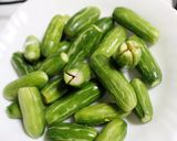 A picture of step 1 of Stuffed Ivy Gourd.