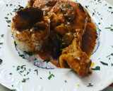 Foto del paso 10 de la receta: Pollo guisado con setas de cultivo y aromas de hierbas provenzales